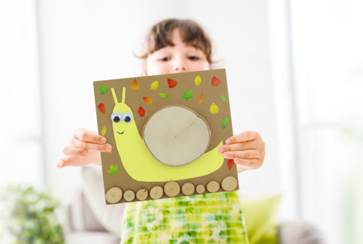 Autumn Snail - 2 - Autumn Crafts - 10doigts.com - Autumn Crafts - 10doigts.fr - 2