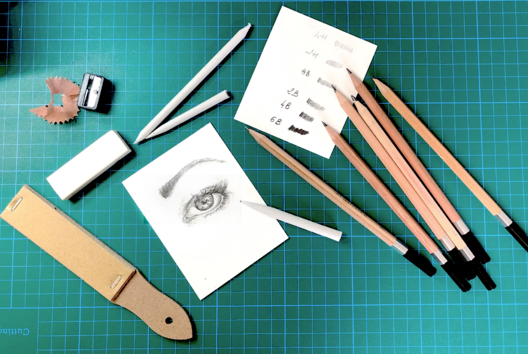 Drawing: Creating Contrasts - 1 - Drawing Crafts: Tutorials Suitable from a Young Age - 10doigts.com - Drawing Crafts: Tutorials Suitable from a Young Age - 10doigts.fr