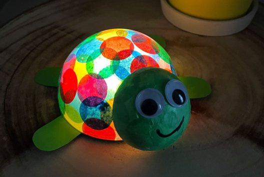Fabricar una tortuga para el verano - Actividades manuales Verano - 10doigts.fr - 2