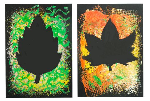 Silhouette Herbarium Boards - 3 - Craft Activities Painting: Creations for All Ages and All Desires - 10doigts.com - Craft Activities Painting: Creations for All Ages and All Desires - 10doigts.fr - 2