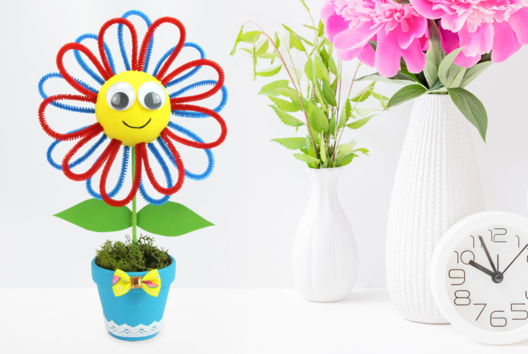 Small Flower in Its Pot - 1 - Mother's Day Crafts - 10doigts.com - Mother's Day Crafts - 10doigts.fr