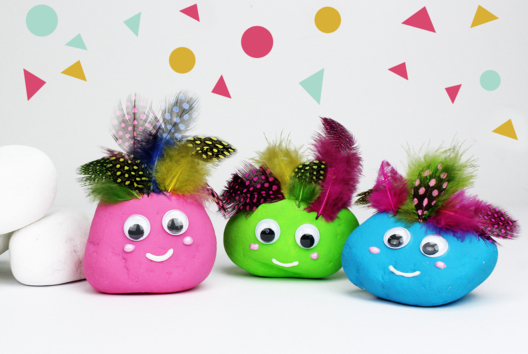 Funny Painting Pebbles - 1 - Craft Activities Painting: Creations for All Ages and All Desires - 10doigts.com - Craft Activities Painting: Creations for All Ages and All Desires - 10doigts.fr