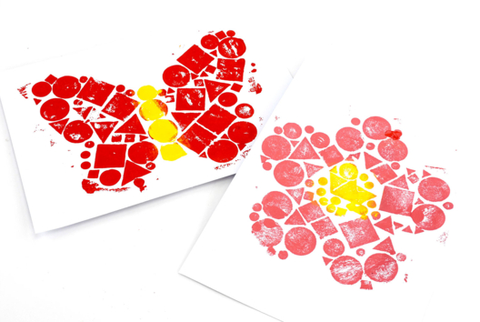 gommette pintura niño fácil - Actividades manuales Primavera - 10doigts.fr - 2