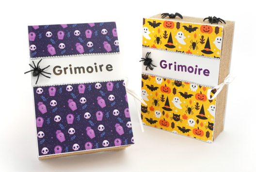 grimorio halloween niños DIY - Actividades manuales Halloween - 10doigts.fr - 2