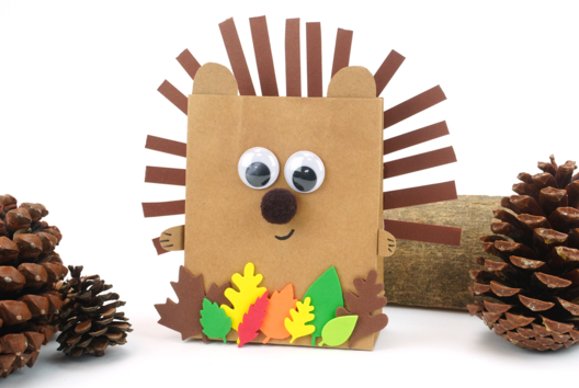 erizo actividad niño otoño - Actividades manuales Otoño - 10doigts.fr