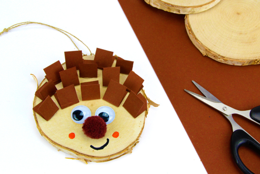 Erizo Madera Otoño - Actividades manuales Otoño - 10doigts.fr