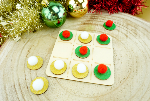Mind Game: Tic-Tac-Toe - 2 - Christmas Craft Activities - 10doigts.com - Christmas Craft Activities - 10doigts.fr - 2