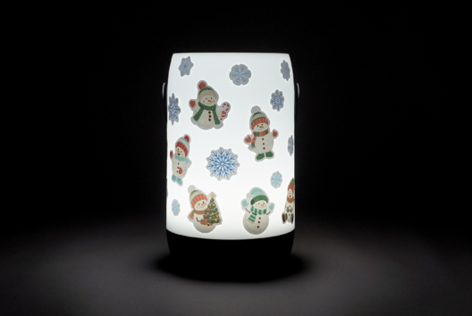 linterna a decorar navidad - Actividades manuales niños Invierno - 10doigts.fr - 2