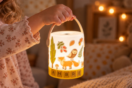 autumn lantern night light for children - Autumn Crafts - 10doigts.fr - 2
