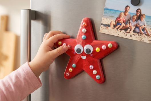 imán estrella de mar actividad vacaciones niños - Manualidades océano: sumérgete en un universo creativo y sensorial - 10doigts.fr