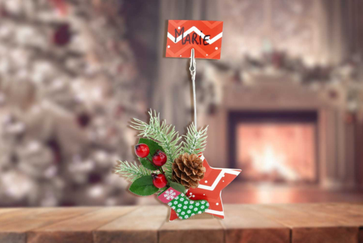 Christmas Table Place Cards - 2 - Craft Activities for Holiday Tables - 10doigts.com - Craft Activities for Holiday Tables - 10doigts.fr - 2