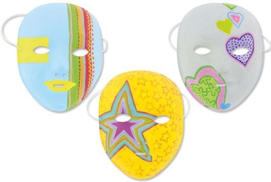 Máscaras carnaval - Actividades manuales Carnaval, Martes de Carnaval - 10doigts.fr - 2