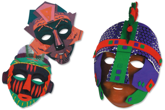 Máscaras carnaval - Actividades manuales Carnaval, Martes de Carnaval - 10doigts.fr