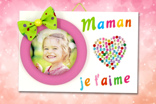 mi marco mamá te quiero día de la madre regalo niño - Manualidades día de la madre - 10doigts.fr