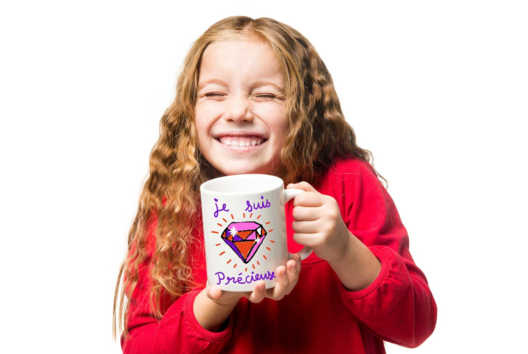 taza de porcelana infantil - Actividades manuales Deco casa DIY - 10doigts.fr