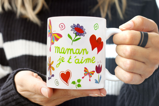 Personalized Mug for Mother's Day - 3 - Mother's Day Crafts - 10doigts.com - Mother's Day Crafts - 10doigts.fr - 2