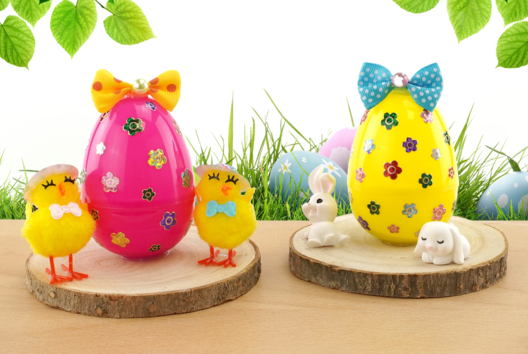 Bright Easter Egg - 1 - DIY Easter Crafts - 10doigts.com - DIY Easter Crafts - 10doigts.fr