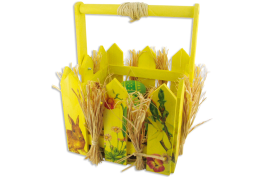 Cesta de Pascua de campo - Actividades manuales Deco casa DIY - 10doigts.fr
