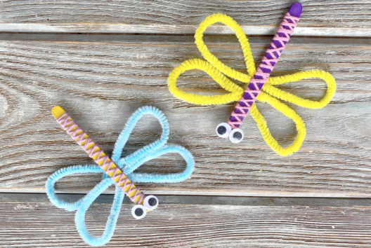 DIY Butterflies - 1 - Animal Crafts: Our Creative Ideas for Children - 10doigts.com - Animal Crafts: Our Creative Ideas for Children - 10doigts.fr