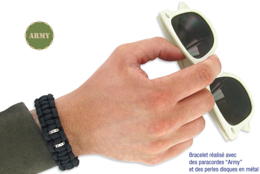 Paracord (cuerda de paracaídas) - Manualidades día de la madre - 10doigts.fr - 2