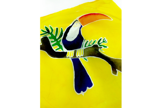 Silk Painting - Scarf - 2 - Mother's Day Crafts - 10doigts.com - Mother's Day Crafts - 10doigts.fr - 2