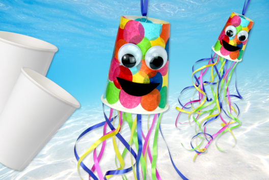 pulpo vaso actividad niño verano - Actividades manuales animales: nuestras ideas creativas para los niños - 10doigts.fr