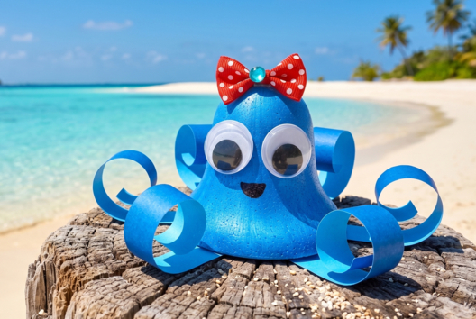 Pulpo DIY: actividad infantil. - Manualidades animales: nuestras ideas creativas para los niños - 10doigts.fr