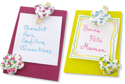 Planchettes memo floreadas - Manualidades día de la madre - 10doigts.fr - 2