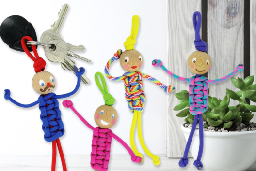 llavero paracord hombre día de los padres madres niños - Manualidades día de la madre - 10doigts.fr