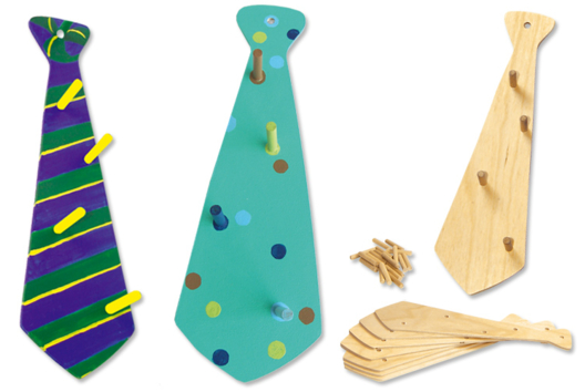 Portacravatas - Manualidades día del padre - 10doigts.fr