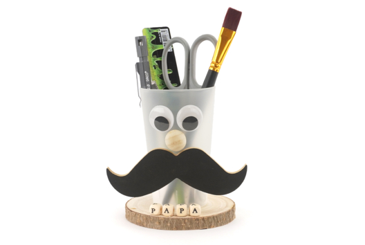 portalápices día del padre regalo niños - Manualidades día del padre - 10doigts.fr - 2