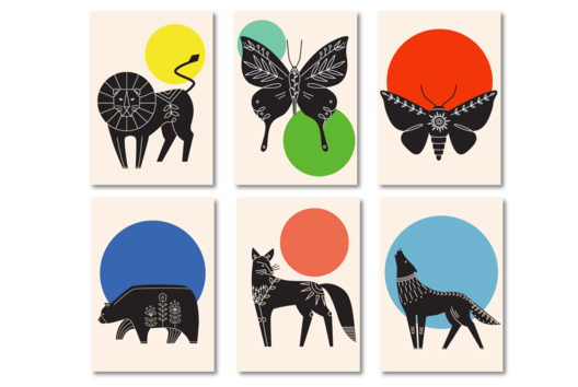 Reproducción Tabla Arte - Actividades manuales cuadros: crear y decorar en gran formato - 10doigts.fr