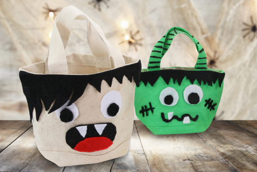 bolsa de caramelos de halloween para niños - Actividades manuales Halloween - 10doigts.fr