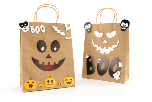 bolso - Actividades manuales Halloween - 10doigts.fr - 2