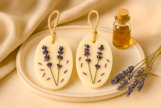 jabones de lavanda - Actividades manuales sobre el tema de la naturaleza para los niños - 10doigts.fr