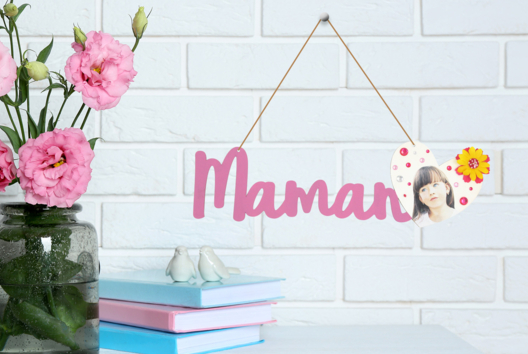 suspensión mamá regalo día de las madres - Manualidades día de la madre - 10doigts.fr