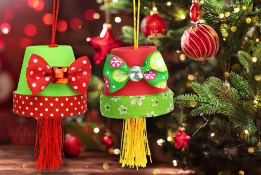Christmas Suspension with a Terracotta Pot - 1 - Christmas Tree Ornement Crafts - 10doigts.com - Christmas Tree Ornement Crafts - 10doigts.fr