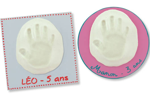 Hand or Footprint Keepsake Frame - 0 - Arts and Crafts for Under 3 Years - 10doigts.com - Arts and Crafts for Under 3 Years - 10doigts.fr