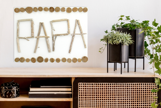 cuadro papá madera flotante - Manualidades día del padre - 10doigts.fr - 2