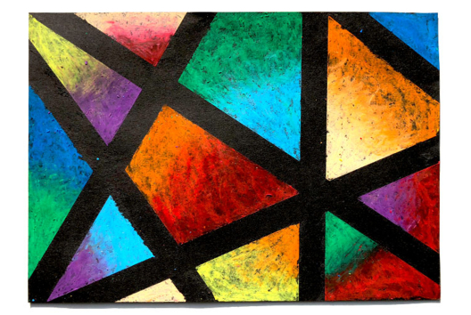 Drawing with Oil Pastels - 1 - Craft Activities Painting: Creations for All Ages and All Desires - 10doigts.com - Craft Activities Painting: Creations for All Ages and All Desires - 10doigts.fr