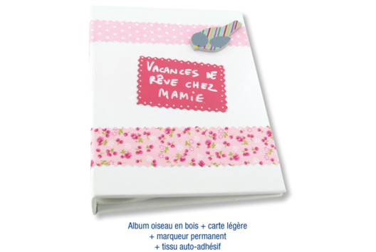 Photo Album "Dream Holidays at Grandma's" - 0 - DIY Home Decor Crafts - 10doigts.com - Handicrafts Home Decor DIY - 10doigts.fr