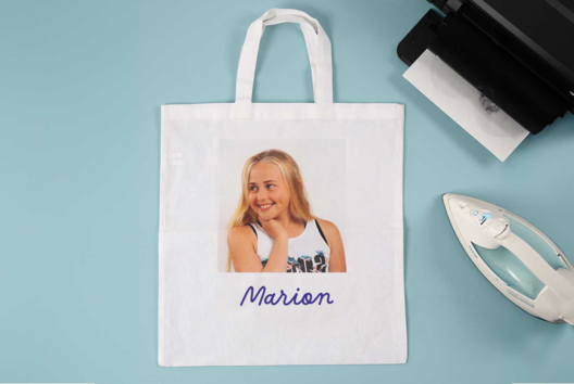 Photo Transfer on Cotton Bag - 1 - Craft Activities for Sewing and Knitting - 10doigts.com - Craft Activities for Sewing and Knitting - 10doigts.fr