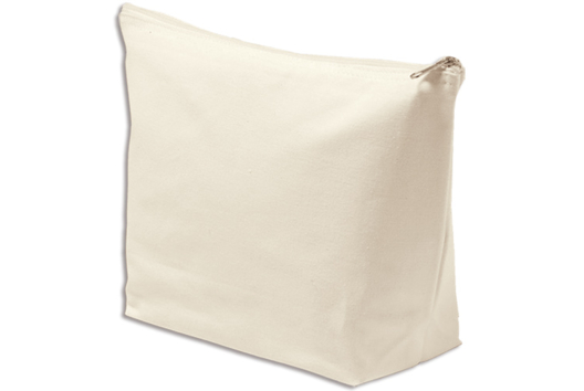 Natural Cotton Jewelry Pouch with Zipper Closure - 1 - Mother's Day Crafts - 10doigts.com - Mother's Day Crafts - 10doigts.fr - 2