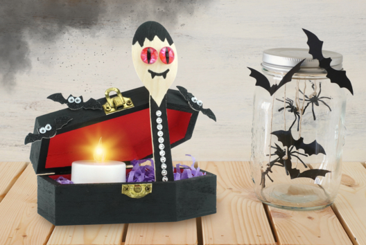 actividad de vampiro DIY Halloween niños - Actividades manuales Halloween - 10doigts.fr