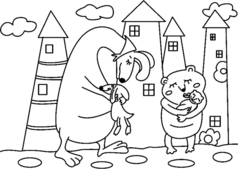 Various animals 10 - Coloriages - 10doigts.fr