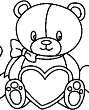 Teddy Bear 01 - 10doigts.fr