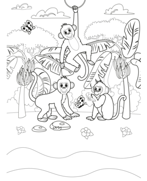Jungle animals17 - 10doigts.fr
