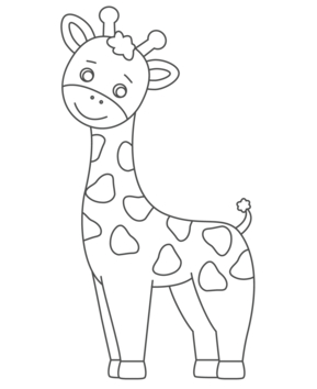 Giraffe 05 - 10doigts.fr