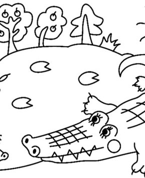 Crocodile01 - 10doigts.fr
