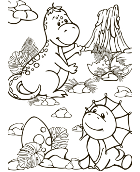 Dinosaur 24 - 10doigts.fr